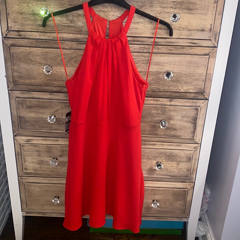 NWT Red Fit and Flare Dress
